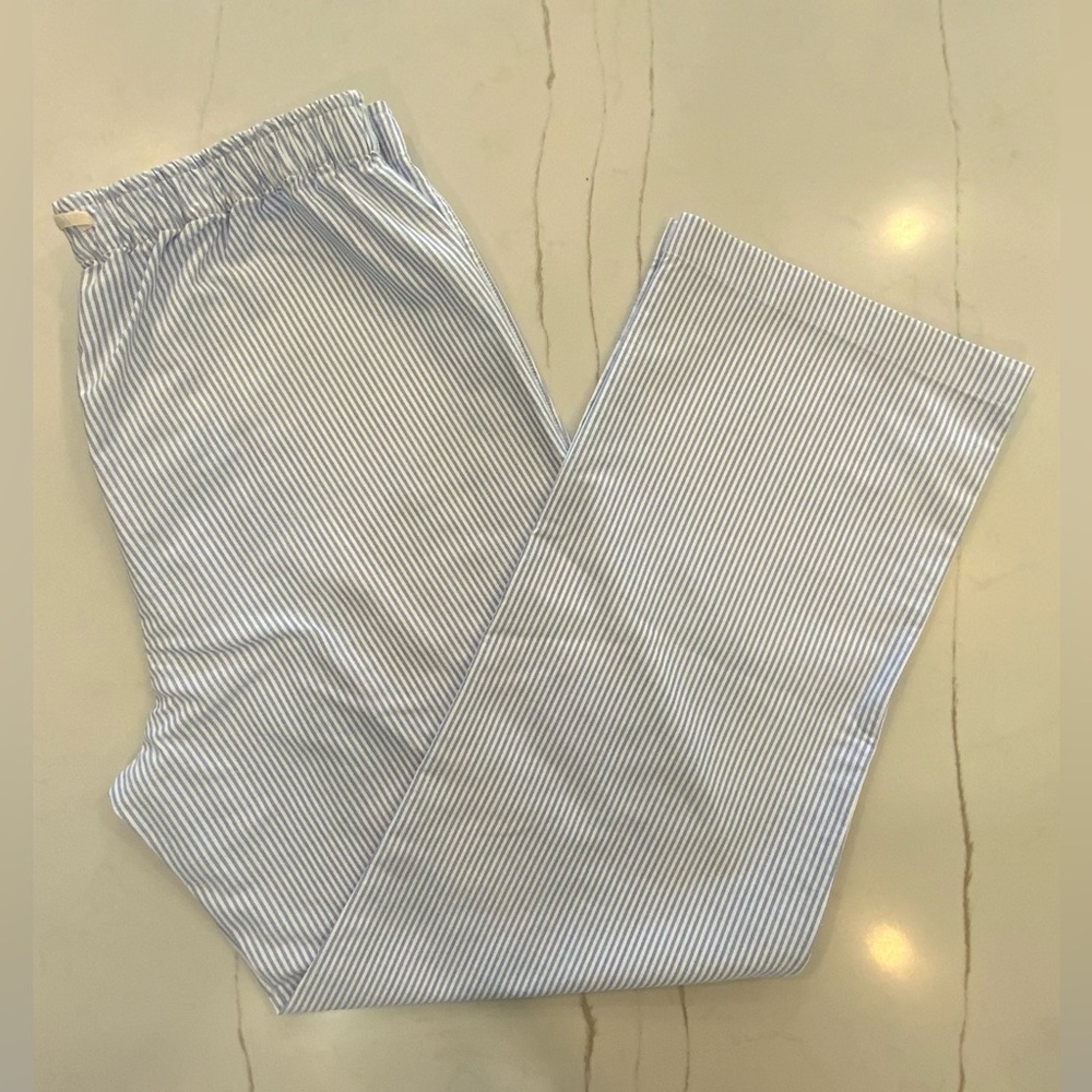 THE SLEEP SHIRT Oxford Striped Lounge/PJ Pants